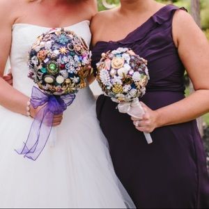 Purple Bridesmaid Dress